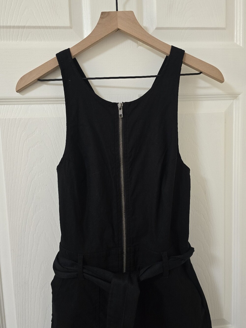 Anthropologie Maeve Black Naomi Jumpsuit Size 4 - Picture 4 of 9